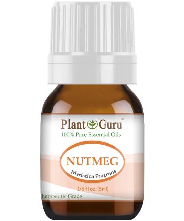 Nutmeg Essential Oil 5 ml 100% Pure Undiluted Therapeutic Grade. Sample Size