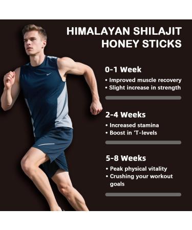Himalayan Shilajit Honey Sticks Black Thai Honey with Organic Honeys & Saffron 75%+ Fulvic Acid 85%+ Trace Minerals for Enhance Energy & Strength & Immune 30 Sticks Easy to Consume - Buy Online on GoSupps.com