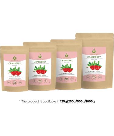 IDDA Herbal Dried Cranberries 1kg Whole Dried Cranberries Sweetened with Apple Juice - Buy Online on GoSupps.com