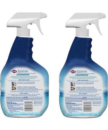 Clorox Scentiva Multi-Surface Cleaner - Pacific Breeze & Coconut | 32 fl oz (2 Pack) - Freshen Your Home - Buy Online on GoSupps.com