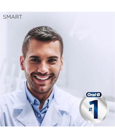 Buy Oral-B Smart Sensitive Electric Toothbrush - 5 Cleaning Modes Bluetooth App Visual Pressure Control Travel Case - Perfect Gift for Dental Care - White - Buy Online on GoSupps.com