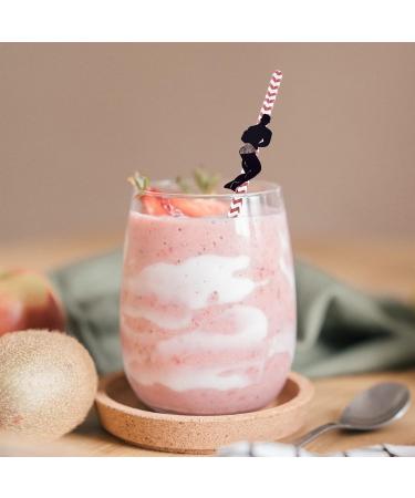 36Pcs Bachelorette Party Decorations Straws Stripper Pole Dancing Men Confetti Straws Party Paper Straws for Bachelorette Decorations Bridal Shower Favors Supplies (Rose Gold) - Buy Online on GoSupps.com