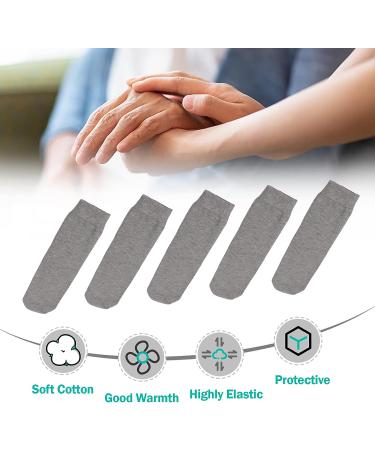 SHYEKYO 5Pcs Soft Thickened Cotton Amputee Socks for BK Stump Shrinker Compression - Amputee Care and Stump Protection - Buy Online on GoSupps.com