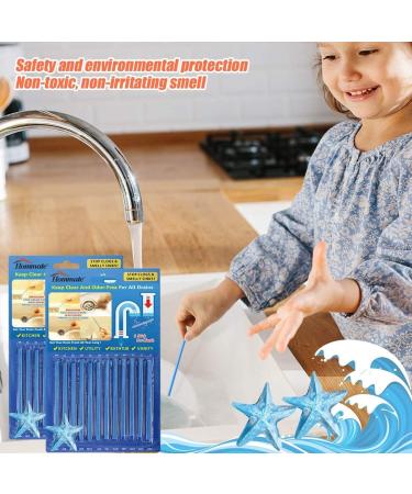 Drain Cleaner Sticks - Powerful Clog & Odor Eliminators for Grease Fats Oils & Soap Scum | International Shipping - Buy Online on GoSupps.com