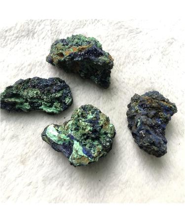 Azurite Natural Azurite Malachite Stone Miner Material Speciment Display Warping Cutting 30mm-80mm Natural Rough Stone Natural Stone (Size : 5cm 50-80g 1pcs) - Buy Online on GoSupps.com