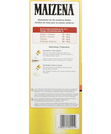 Maizena Binding Agent - Premium Natural Corn Starch 2.5 kg Pack for Baking & Cooking | International Shipping Available - Buy Online on GoSupps.com