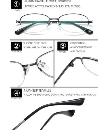 Vevesmundo Women s Blue Light Filter Reading Glasses - Metal Oval Anti Blue Light Glasses +1.0 to +4.0 Strength - Stylish Red 1.5x Lens - Buy Online on GoSupps.com