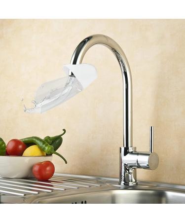 Catelves Wasserbahn Kinder - 2-Piece Faucet Extension for Kids | Blue & White Faucet Extender Attachment - Buy Online on GoSupps.com