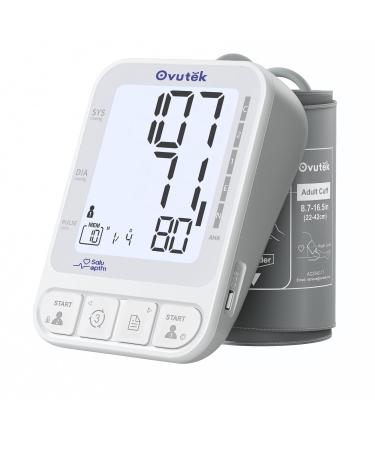 Blood Pressure Monitors for Home Use 3 Users Blood Pressure Cuff with Large Backlit Display BP Machine Cuff 8.7"-16.5" Accurate Home Blood Pressure Machine Upper Arm with Batteries Classic Model