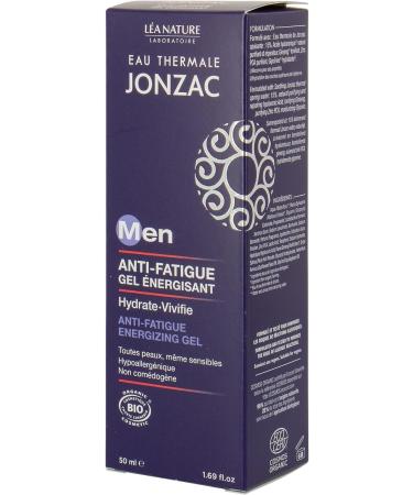Eau Thermale Jonzac Men Organic Cosmetic Anti-Fatigue Energizing Gel 50 ml - Buy Online on GoSupps.com