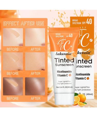 Dongcill Vitamin C Sunscreen Sun Protection & Care Ultra Lotion SPF 40 Protects and corrects sun damage For face & neck For all skin types 40 ml - Buy Online on GoSupps.com