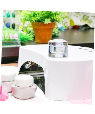 Housoutil Acrylic Powder Acrylic Liquid Holder Bowl Liquid Powder Crystal Cup Monomer Dish Holder Acrylic Monomer Dish Acrylic Liquid Dish Dappen Dish Rack Crystal Glass Nail 7x6.5cm As Shown - Buy Online on GoSupps.com
