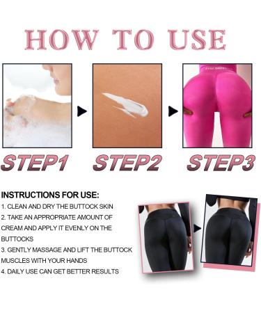 Fyearfly Hip Lift Up Cream Back Enlargement Cream 3 Pieces 40 G Seat Enlargement Cream Fast Growth Hip Lift Up Seat Enlargement Powerful Seat Enlargement - Buy Online on GoSupps.com