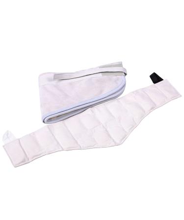 Freemol Moist Heat Pack with Terry Cover Set Neck Moist Heat Pack Set Relief for Stiff Neck Pain Arthritis Sprains and Bruises. Neck Contour - 7x24.