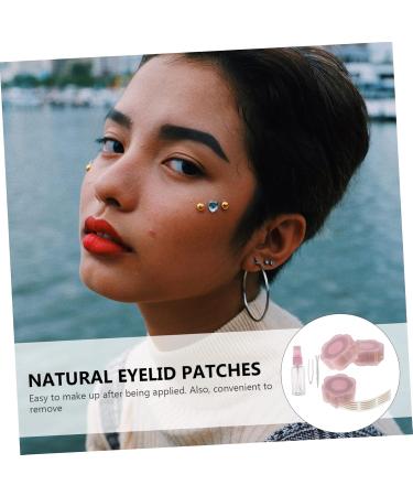 Didiseaon 1 Set Double Eyelid Sticker Double Eyelid Pastes Beautifying Eye Stickers Big Eye Tools Lids Design Eyelid Strips Make up Kit Beautiful Eyes Glue Pink Adhesive Strip - Buy Online on GoSupps.com