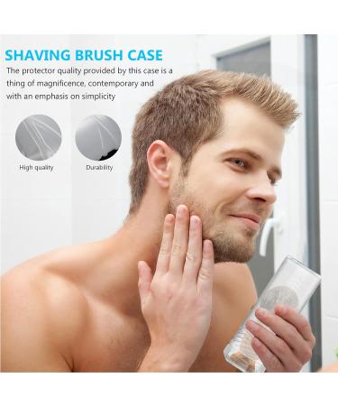 Lurrose 2ST Brush Drum & Box - Travel Shaving Brush Kit for Foam & Makeup - Durable Plastic Case for Men & Women - Buy Online on GoSupps.com