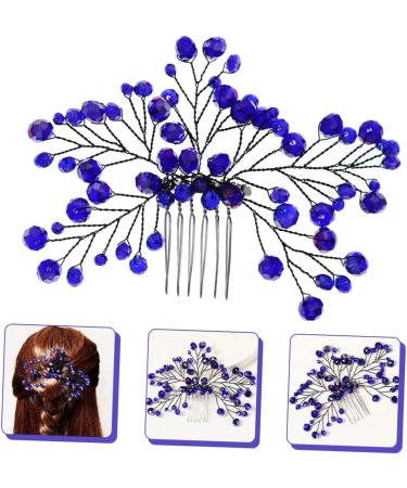PLAFOPE Bridal Wedding Comb Bridal Headpieces Bridal Side Combs Hair Combs for Women Decorative Wedding Hair Accessories Hair Combs for Women Accessories Hair Comb Clip Bride Hair Comb - Buy Online on GoSupps.com