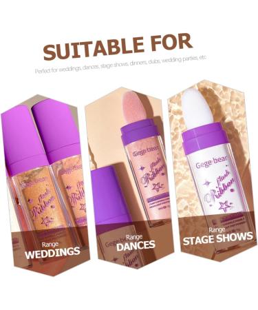 Healeved 3pcs Highlight Pat Powder Body Glitter Compact Powder Makeup Arm Highlighter Highlight Powder for Girl Highlighter Powder for Makeup Makeup Body Makeup Face Glitter - Buy Online on GoSupps.com