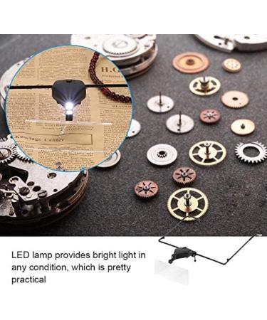 Headband Magnifier with LED Light Eyeglass Magnifier 1.5X 2.5X 3.5X Eyeglass LED Magnifier Hands Full of Stars - Buy Online on GoSupps.com