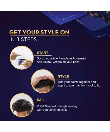 Pa..rachute Advansed Men Hair Cream - Anti-Hairfall Treatment 100 gm | Fast Shipping Worldwide - Buy Online on GoSupps.com