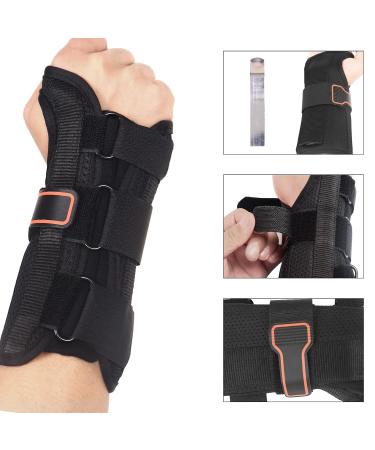 Wrist Brace for Carpal Tunnel Relief | Night Splint & Support for Arthritis & Tendonitis - Medium Left Hand - Buy Online on GoSupps.com