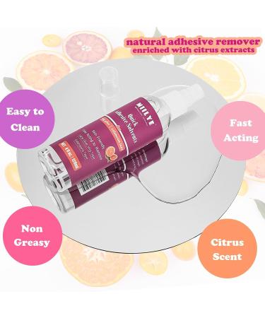 MIILYE Lace Glue Remover 4oz - Gentle Tape in Extension & Wig Adhesive Remover - Buy Online on GoSupps.com
