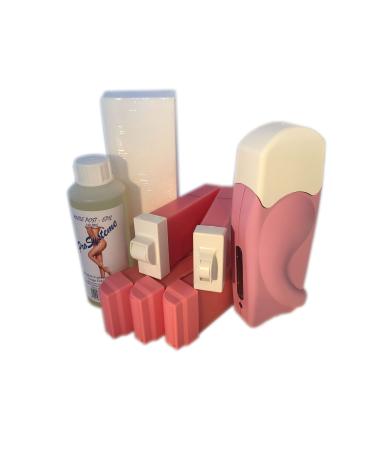 EPILWAX SAS Complete Hair Removal Kit Face Body Shirt Wax Disposable Wax Roll-on