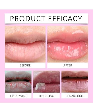 Lip Balms Overnight Lip Mask Lip Butter Balm: 24hrs Hydrating Repair Treatment Lip Sleeping Mask - Hyaluronic Acid/Shea Cocoa Seed Butter/for Chapped Dry Lips Care/Moisturizer - Fade Lip Lines - Buy Online on GoSupps.com