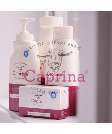 Caprina Fresh Goat's Milk Body Wash - Original Formula 16.9 fl oz | Nourishing & Hydrating - Buy Online on GoSupps.com