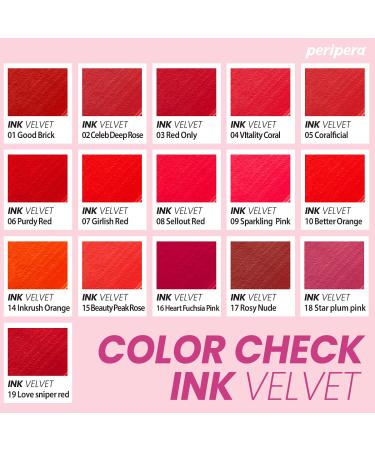 Peripera Ink The Velvet Lip Tint - Love Sniper Red (0.14 fl oz) - Buy Online on GoSupps.com