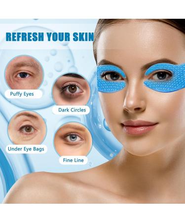 Blue Copper Peptide Under Eye Patches Reduce Dark Circles Puffiness & Wrinkles | 5 Pairs | International Shipping - Buy Online on GoSupps.com