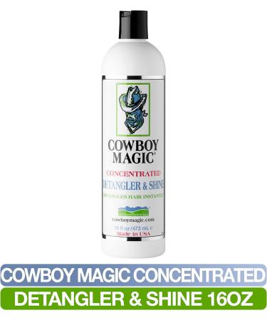 Cowboy Magic Detangler & Shine 16oz - Professional Horse Mane & Tail Care - Buy Online on GoSupps.com