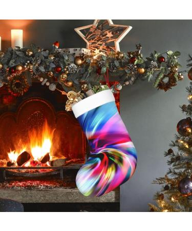 Buy Ffexs Blue Marine Life Christmas Socks - Velvet Tie Dye Holiday Socks for All Sizes - Perfect for New Year & Christmas Gift! - Buy Online on GoSupps.com