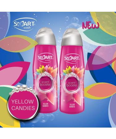 Smart Wash Parfum - Scent Booster Beads for Textiles | 500g Long-Lasting Fragrance for Laundry | Ideal for Sports Clothing | Yellow Candies Scent - Buy Online on GoSupps.com