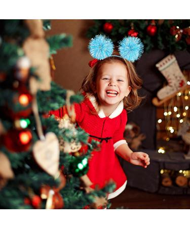 Tinsel Headband with Balls Kids Foil Strips Head Boppers Glitter Christmas Hair Band Performance Stage Cosplay Hair Accessories Head Boppers - Buy Online on GoSupps.com