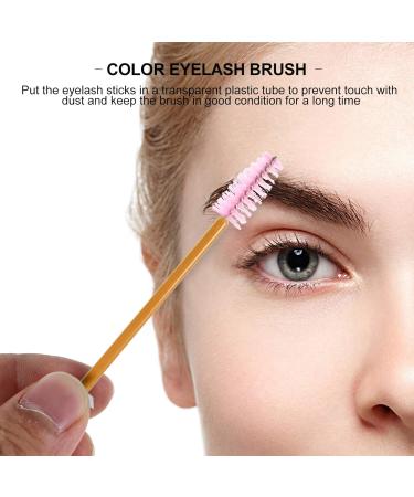 Outanaya 10pcs Transparent Tube Mascara Brush Reusable Eyelash Extensions Makeup Mascara Makeup Tools Lip Abs - Buy Online on GoSupps.com