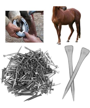 High Tensile Strength Horseshoe Nails - E5 Quality | 250 Easy-to-Use Hoof Nails for Horses - International Shipping - Buy Online on GoSupps.com