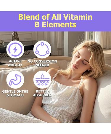 Advanced Vitamin B Complex Liquid Drops for Women Men & Kids, 15-in-1 VIT B Complex with Vitamin C B12 B6 B1 Niacin Folate for Brain Nerve Neuropathy Energy Mood Health, Sublingual B-Complex Drops - Buy Online on GoSupps.com