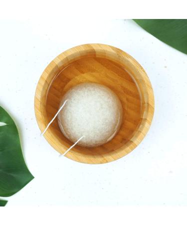 Feel Natural Konjac Sponge for Face - Gentle Exfoliation & Hydration | Eco-Friendly & Natural Skincare - Buy Online on GoSupps.com