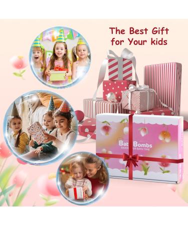 Granvoo 12-Piece Swimming Bombs Gift Set | Surprise Toys Inside | Organic Foam Bath Bombs for Kids | Perfect Bubble Bath Birthday Present for Girls & Boys - Buy Online on GoSupps.com