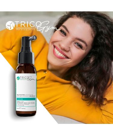  Tricogym Melatogymina Tricogym 3-in-1 Anti-Dandruff Sebum & Itching Spray 60ml - Patented formula with melaatogymine natural ingredients paraben-free SLS/SLES-free - 100% recyclable packaging - Buy Online on GoSupps.com