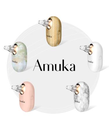 Amuka Blackhead Remover for Cleansing  Exfoliating Crystals and Vacuum Suction for Fresh  Flawless and Radiant Skin Care  Rechargeable Extractor Tool