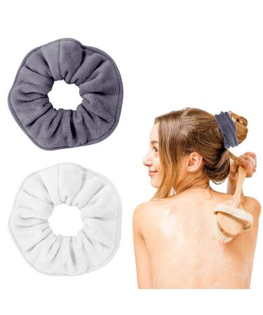 Sibba 2 Pieces Large Drying Scrunchies  Absorbent and Soft Microfiber for Frizz Free  Thick Ponytail Holder Wet and Dry Hair Accessories for Women Girls - Buy Online on GoSupps.com