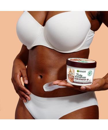 Garnier - Body Superfood - Repair Body Cream - 48H Hydration - Vegan & 97% Natural Formula - Cocoa Butter & Ceramide - For Dry Skin - 380ml - Buy Online on GoSupps.com