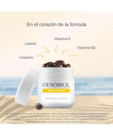 Oenobiol Solar Intenso Piel Sensi 30 Cap - Buy Online on GoSupps.com