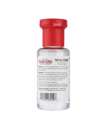 THAYERS Alcohol-Free Witch Hazel Toner with Aloe Vera - Unscented, 3 oz Trial Size - Buy Online on GoSupps.com