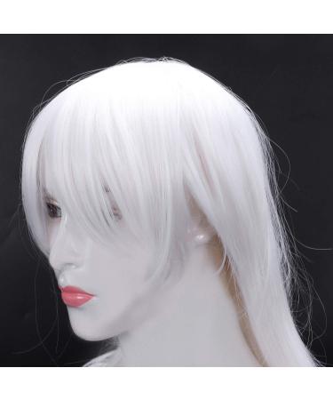 Anime Long Straight Hair Wig Cosplay Long Straight Costume White - Buy Online on GoSupps.com