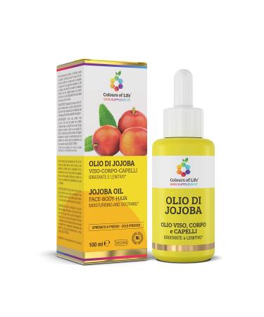 Jojoba Oil, Face, Body and Hair Oil, Moisturizing and Soothing