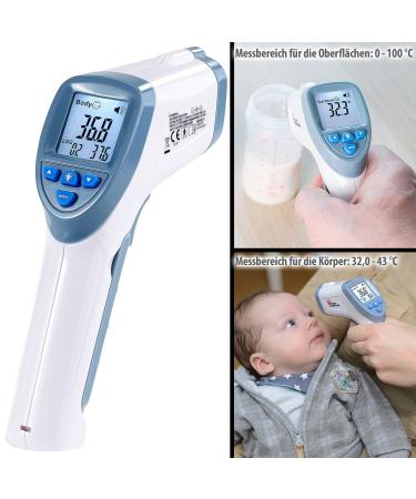 Newgen Medicals Thide-and-asze: 2-in-1 Infrared Thermometer | Digital Contactless Fever Measurement | Medical Grade Thermometer for Accurate Temperature Reading - Buy Online on GoSupps.com
