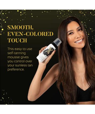 X-Tan Sunless Tanning Mousse 6.76 oz - Quick-Dry Paraben-Free Self Tanner Foam for Hydration and Nourishment | Long-Lasting Sunless Tanner Suitable for All Skin Types - Buy Online on GoSupps.com